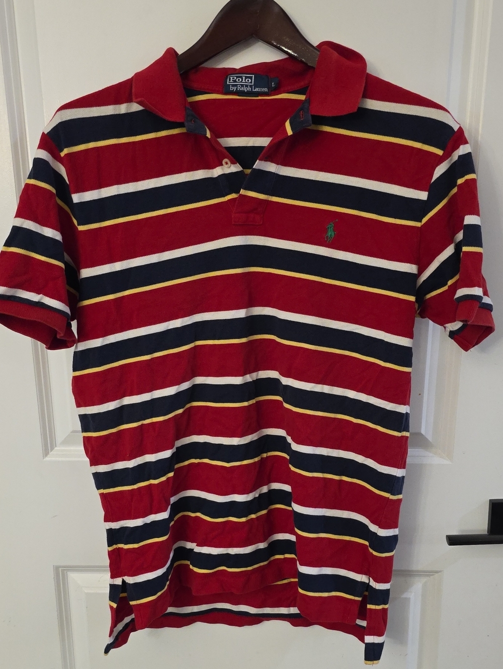 Vintage: Polo Ralph Lauren Multi-Striped Polo Shirt